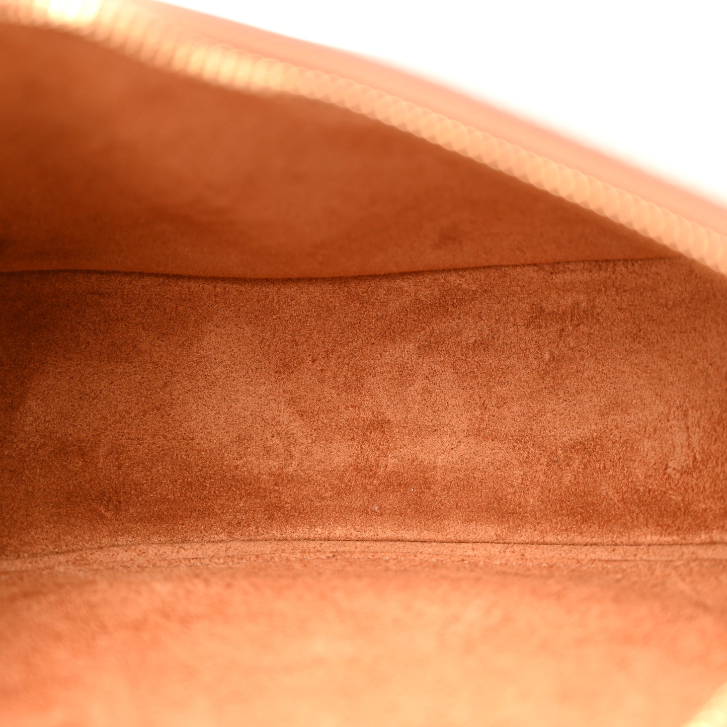 Smooth Calfskin Medium Strap Ava Triomphe Shoulder Bag Tan