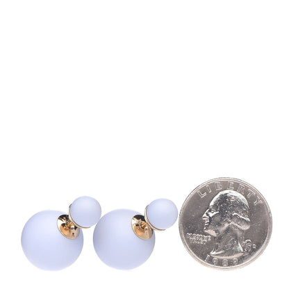 Christian Dior Mise En Dior Tribal Earrings Light Blue 2 of 4