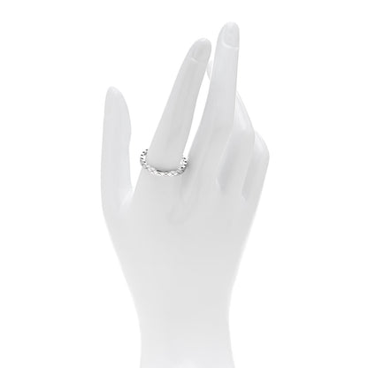 Chanel 18K White Gold Mini Coco Crush Ring 64 10.75 2 of 5