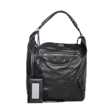 Balenciaga Agneau Classic Hardware Day Hobo Black 1 of 7