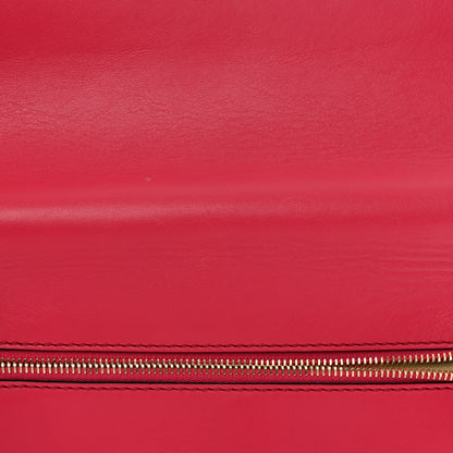 Valentino Garavani Vitello Rockstud Flip Lock Wristlet Clutch Deep Fuxia 11 of 11