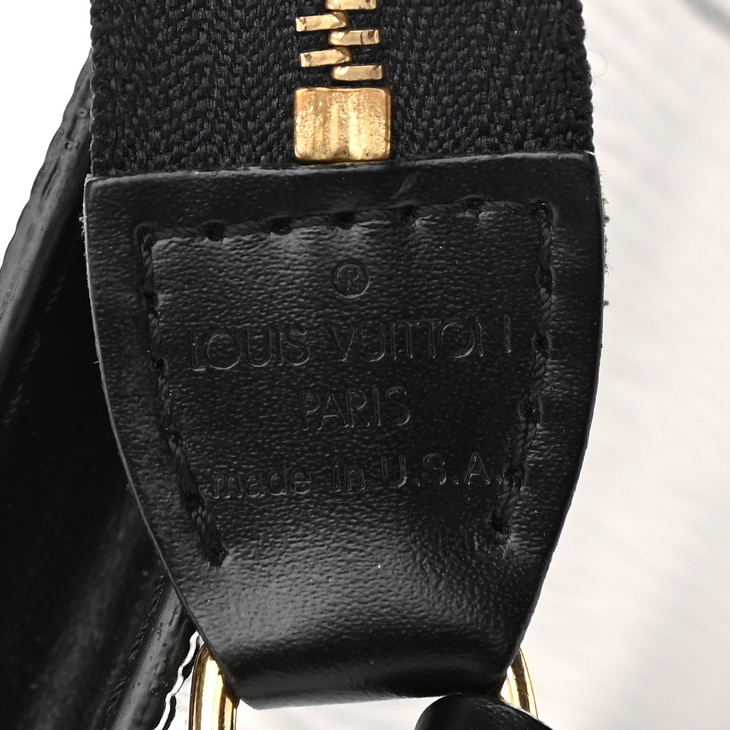 Epi Pochette Accessories 24 Black