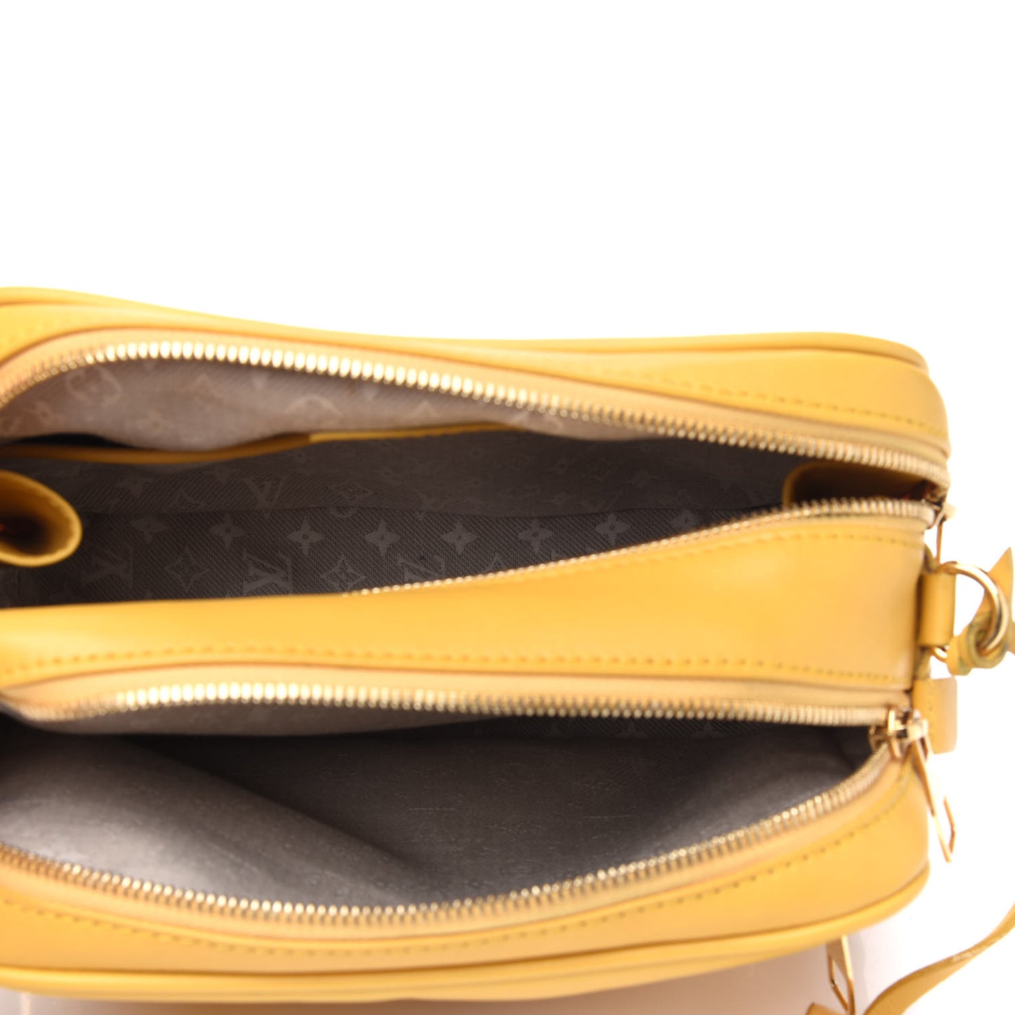 Supple Calfskin Paname Take Off Flight Bag Yellow