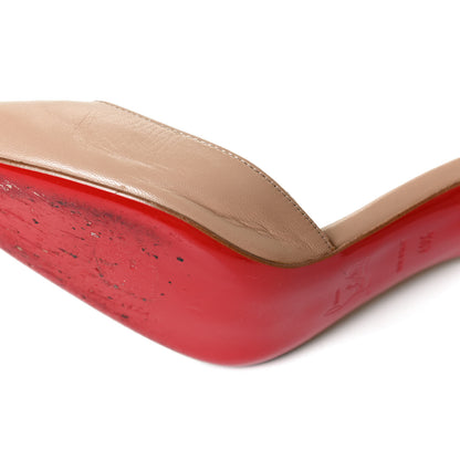 Christian Louboutin Kid Iriza 100 Pumps 40.5 Nude 11 of 12