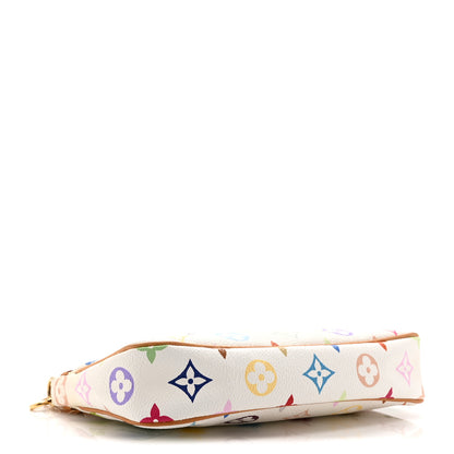 Louis Vuitton Monogram Multicolor Pochette Accessories White 4 of 10