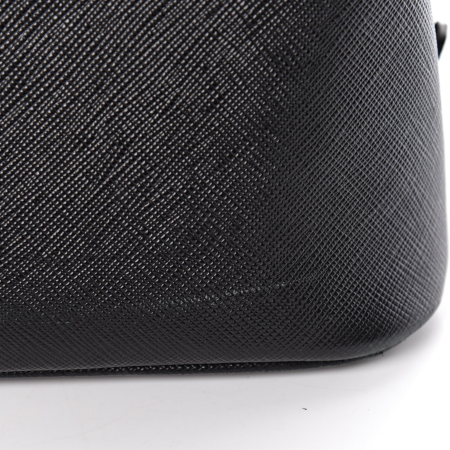 Saffiano Lux Large Promenade Tote Black