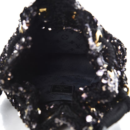 Louis Vuitton Sequin Mini Noe Rococo Black 5 of 9