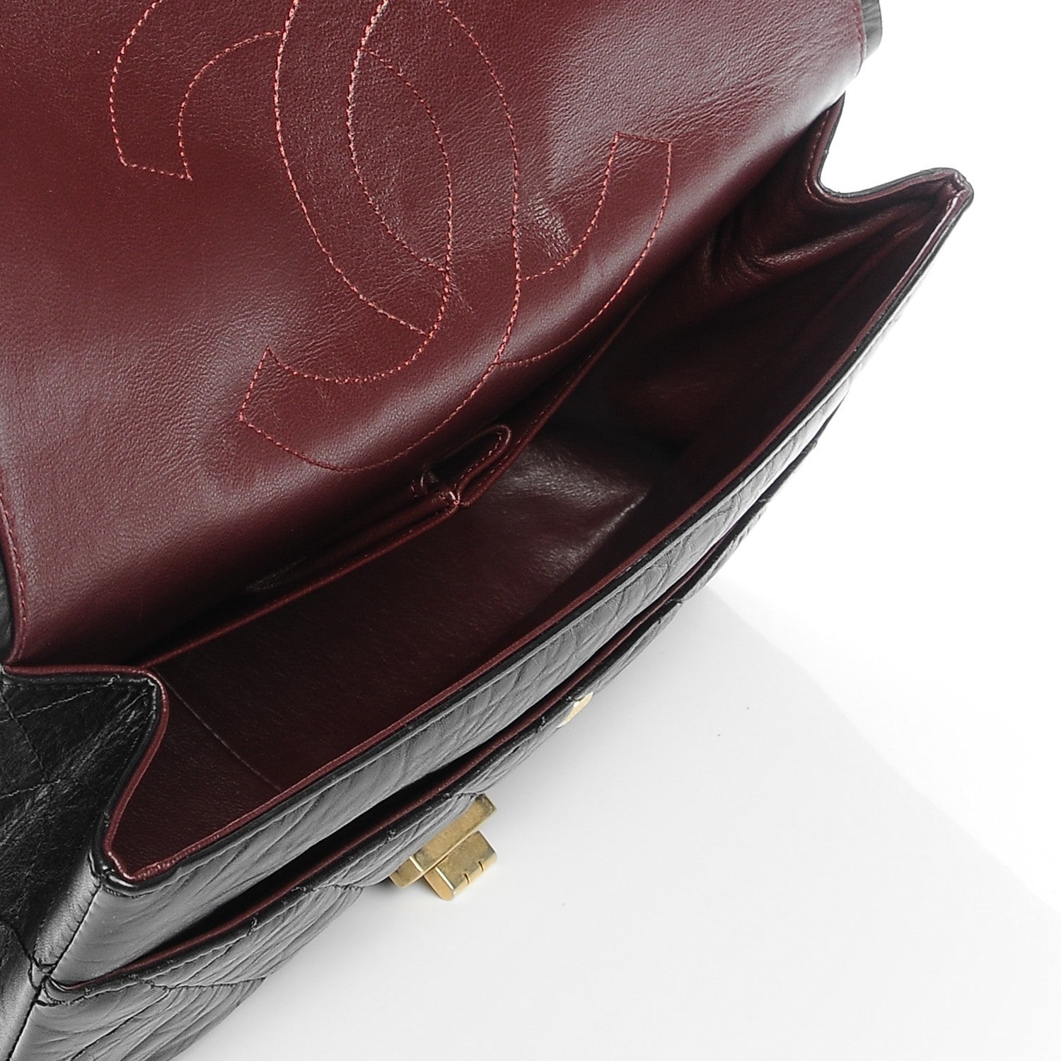 Chanel Aged Calfskin Quilted 2.55 Reissue 227 Flap Black 6 of 7