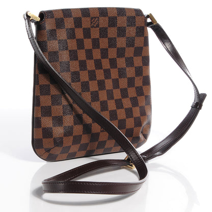 Louis Vuitton Damier Ebene Musette Salsa 3 of 7