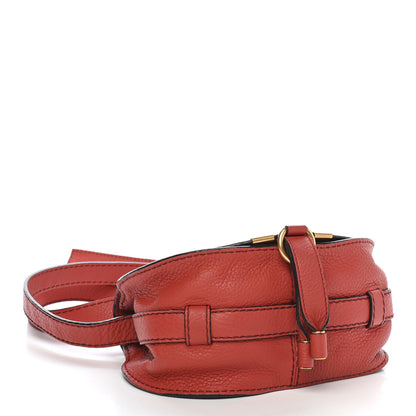 Chloe Calfskin Mini Marcie Round Crossbody Bag Brick 3 of 7