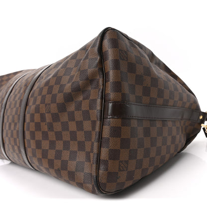 Louis Vuitton Damier Ebene Keepall Bandouliere 55 8 of 8