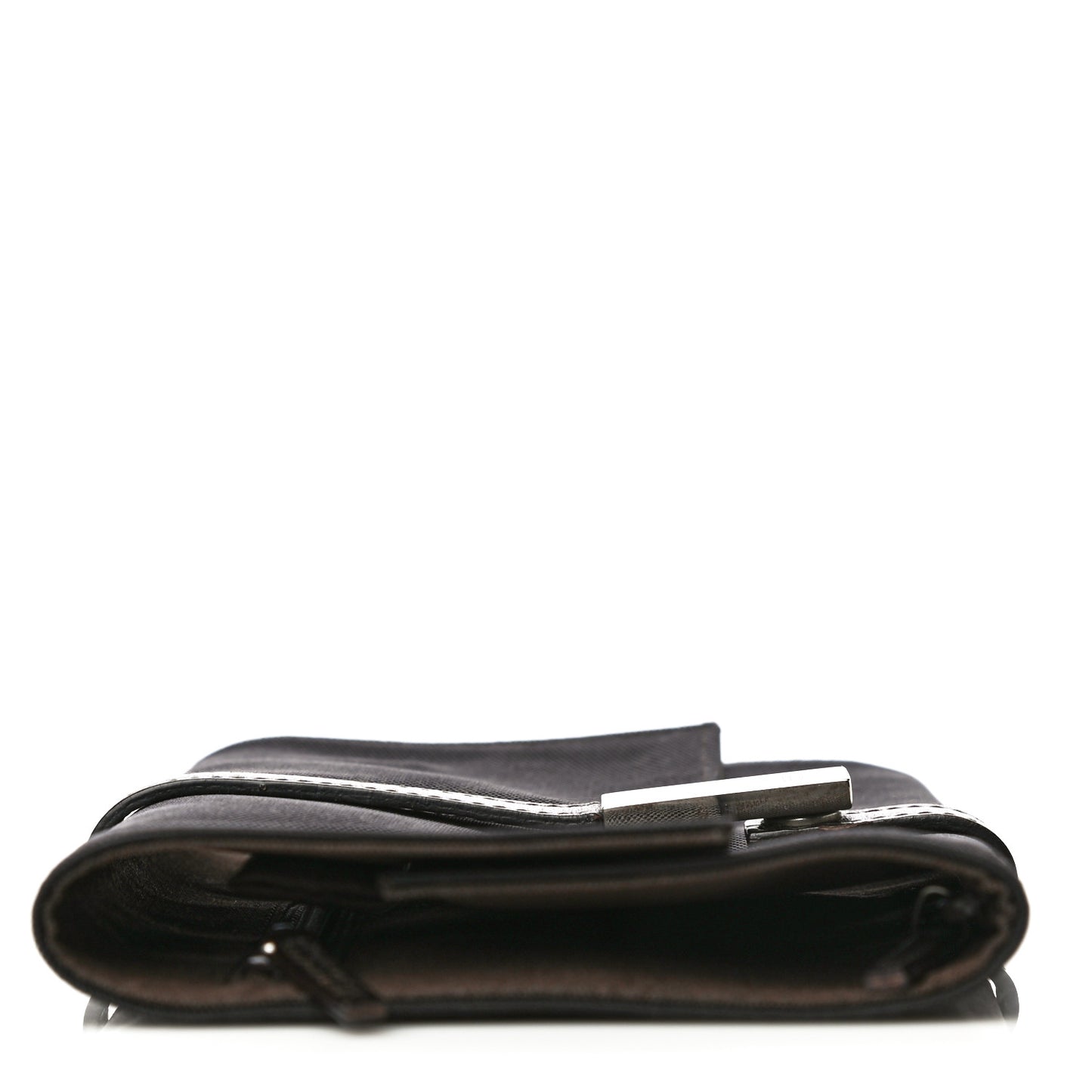 Nylon Accessory Case Dark Brown