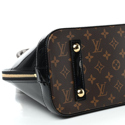 Louis Vuitton Patent Monogram Alma PM Black 8 of 9