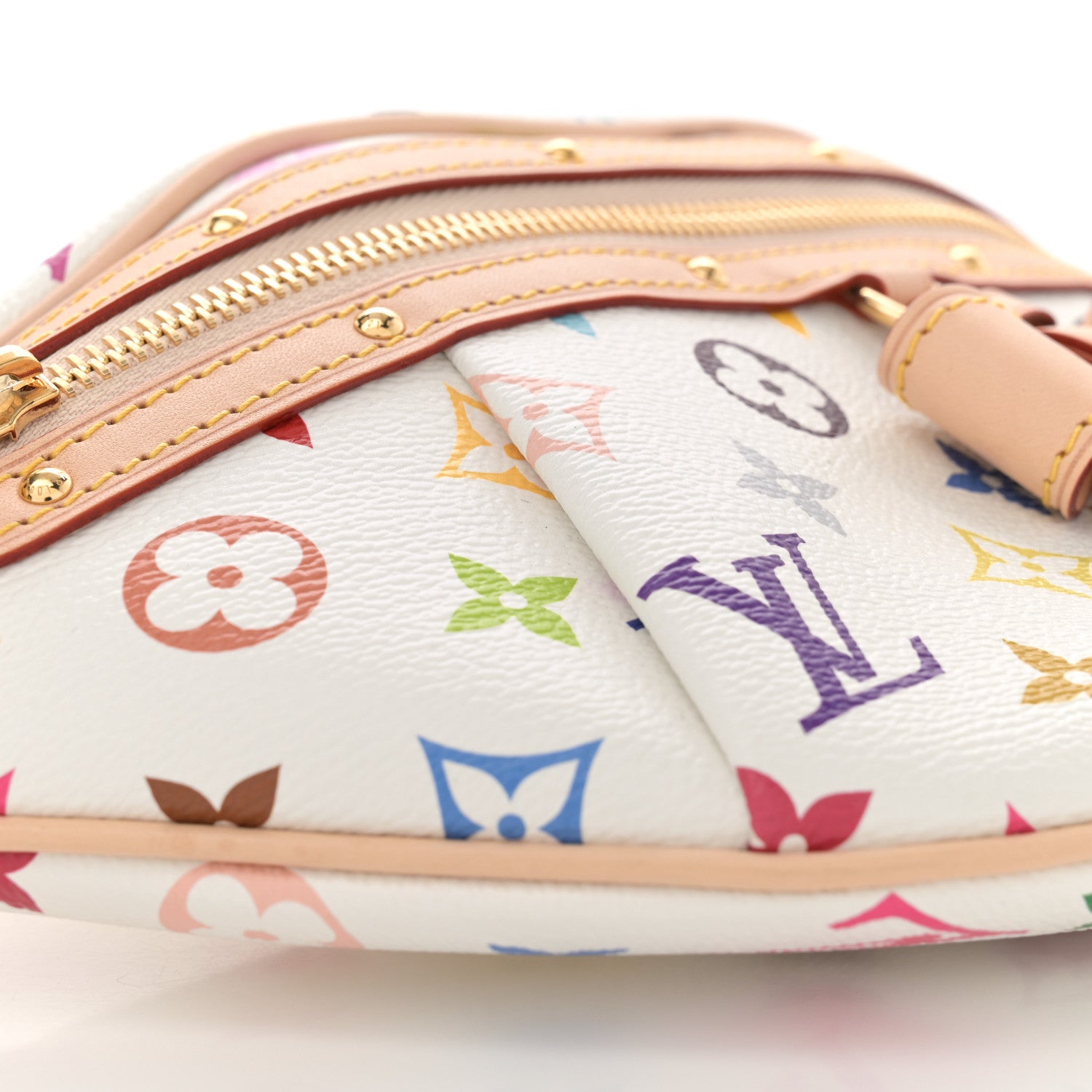 Louis Vuitton LV X TM Monogram Multicolor High Rise Bumbag White 8 of 10