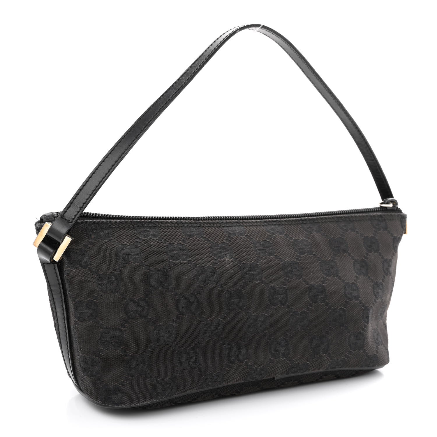 Gucci Monogram Boat Pochette Black 3 of 11