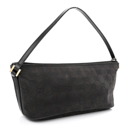 Gucci Monogram Boat Pochette Black 3 of 11