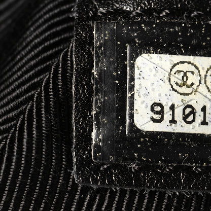 Chanel Caviar Quilted Jumbo Kelly Flap Black 8 of 12