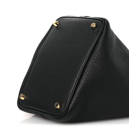 Hermes Taurillon Clemence Picotin Lock 18 PM Black 10 of 11