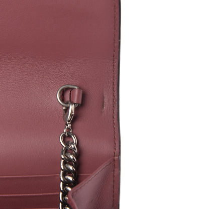 Gucci GG Supreme Monogram Blooms Mini Dionysus Chain Wallet Beige Multicolor Dry Rose 10 of 15