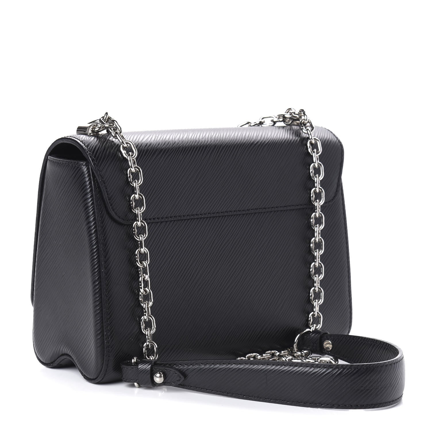 Louis Vuitton Epi Twist Shoulder Bag MM Black 3 of 10
