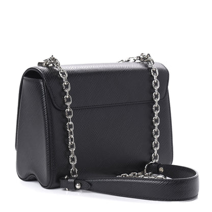Louis Vuitton Epi Twist Shoulder Bag MM Black 3 of 10