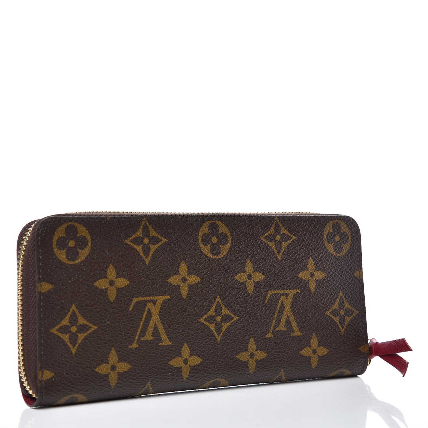 Monogram Clemence Wallet Fuchsia