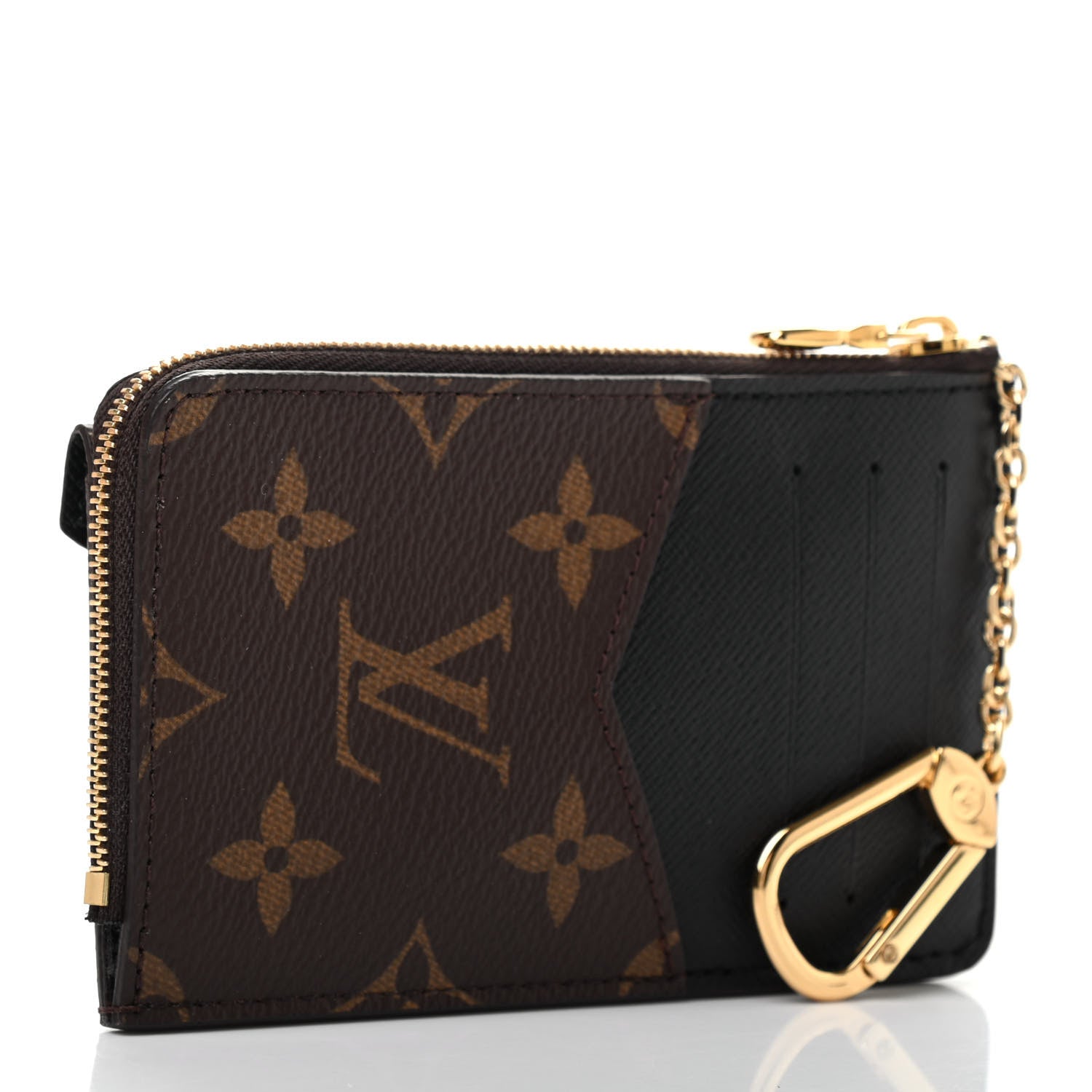 Louis Vuitton Monogram Recto Verso Card Holder Black 3 of 7