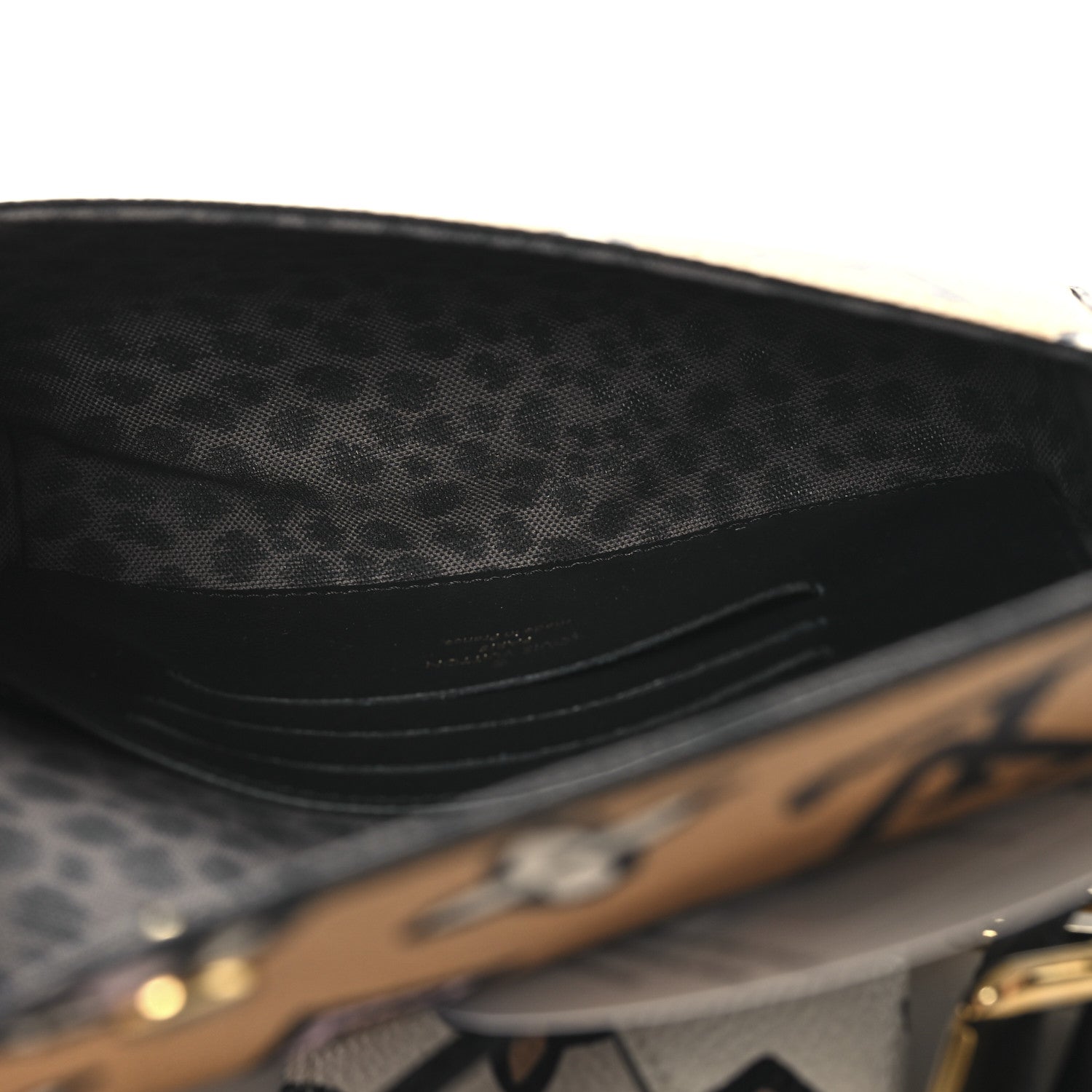 Louis Vuitton Monogram Wild At Heart Felicie Strap & Go Arizona Creme 4 of 9