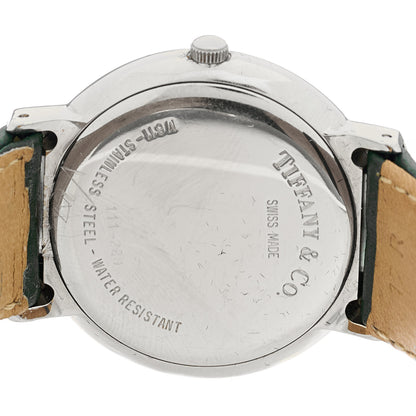 Tiffany Stainless Steel Calfskin 32mm M611 Quartz Watch 4 of 5