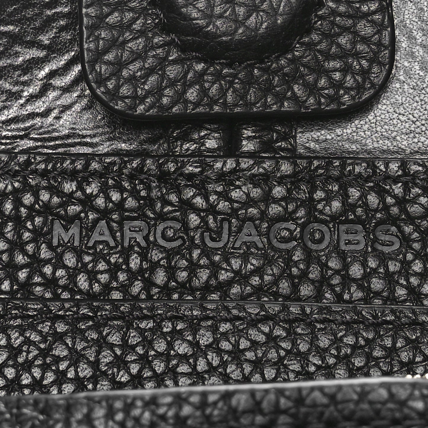 Grained Calfskin Medium The Sack Bag Black