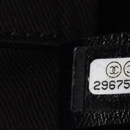 Chanel Mixed Fibers Calfskin Small Deauville Tote Black 9 of 13