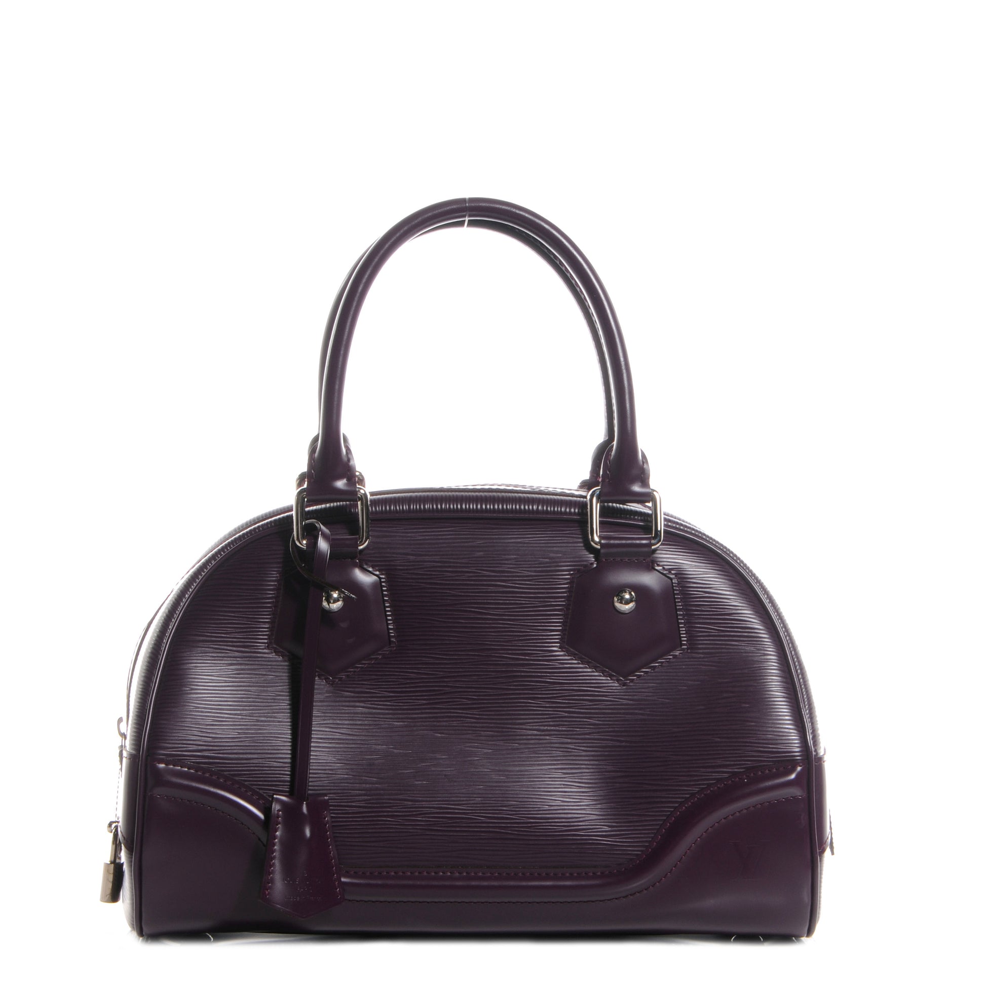 Louis Vuitton Epi Bowling Montaigne PM Cassis 1 of 7