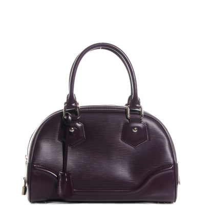 Louis Vuitton Epi Bowling Montaigne PM Cassis 1 of 7