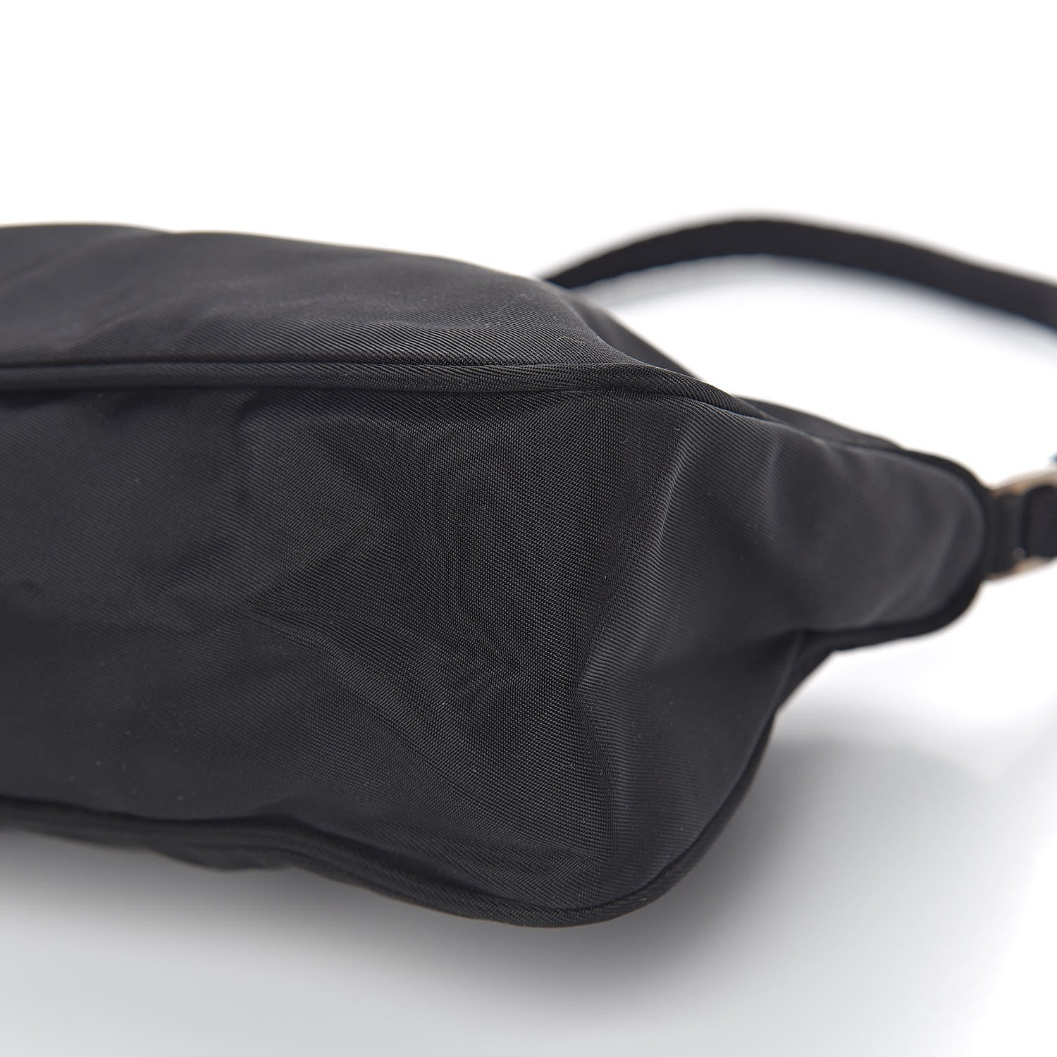 Prada Tessuto Nylon Pochette Bag Black 8 of 10
