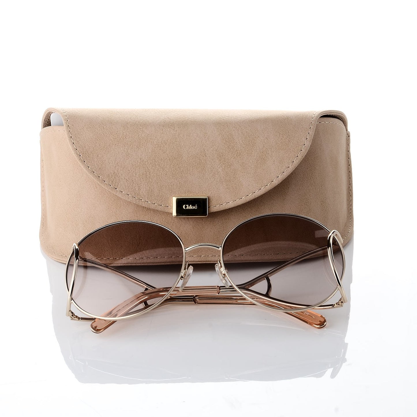 Jackson Oversized Round Sunglasses CE124S Turtledove