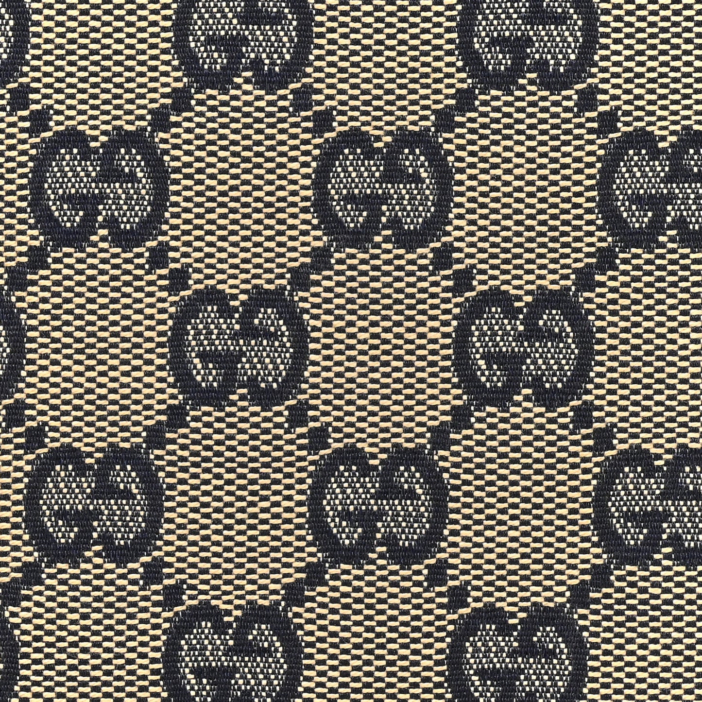 Monogram Bi-Fold Wallet Navy
