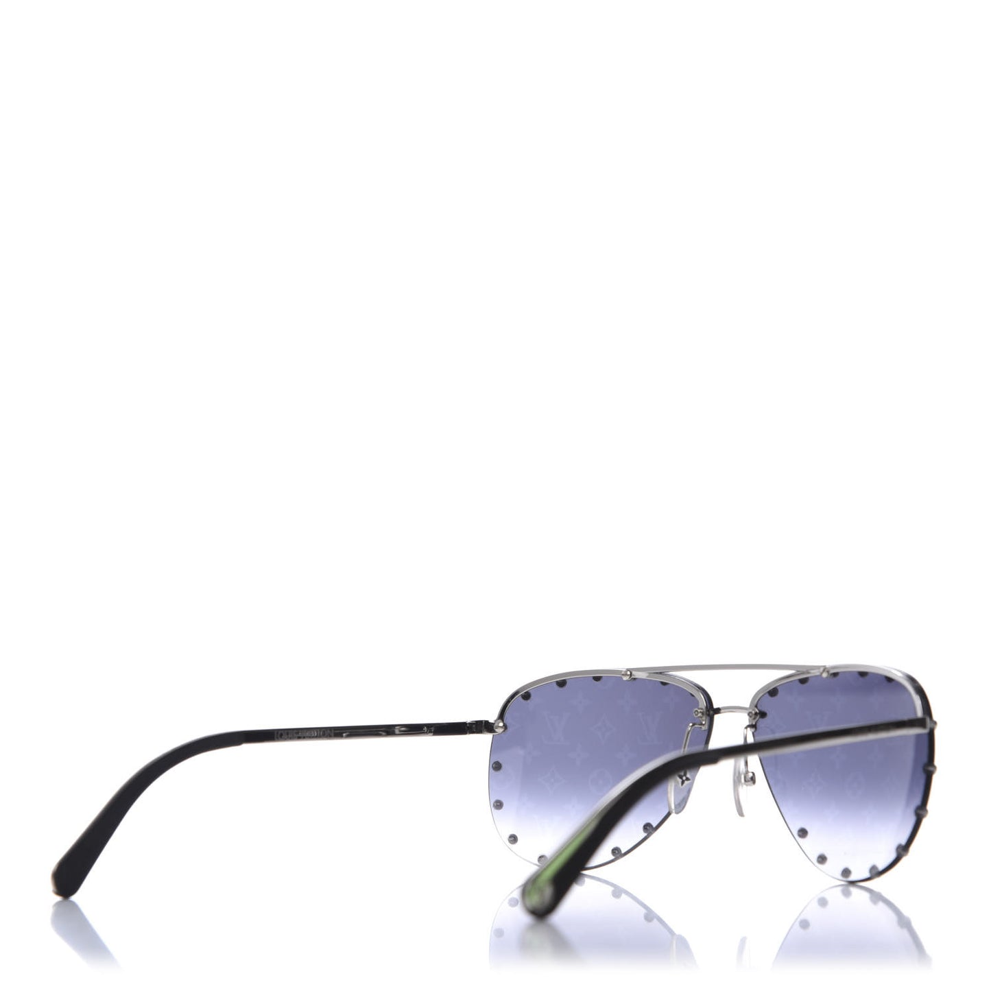 Monogram The Party Aviator Sunglasses Z0971U Black