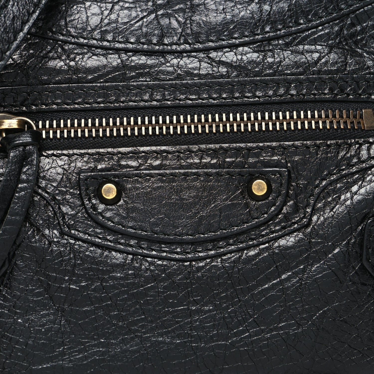 Balenciaga Agneau Classic Hardware Hip Black 9 of 12