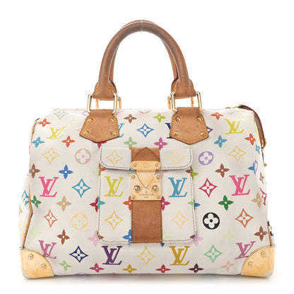 Louis Vuitton Monogram Multicolor Speedy 30 White 1 of 12
