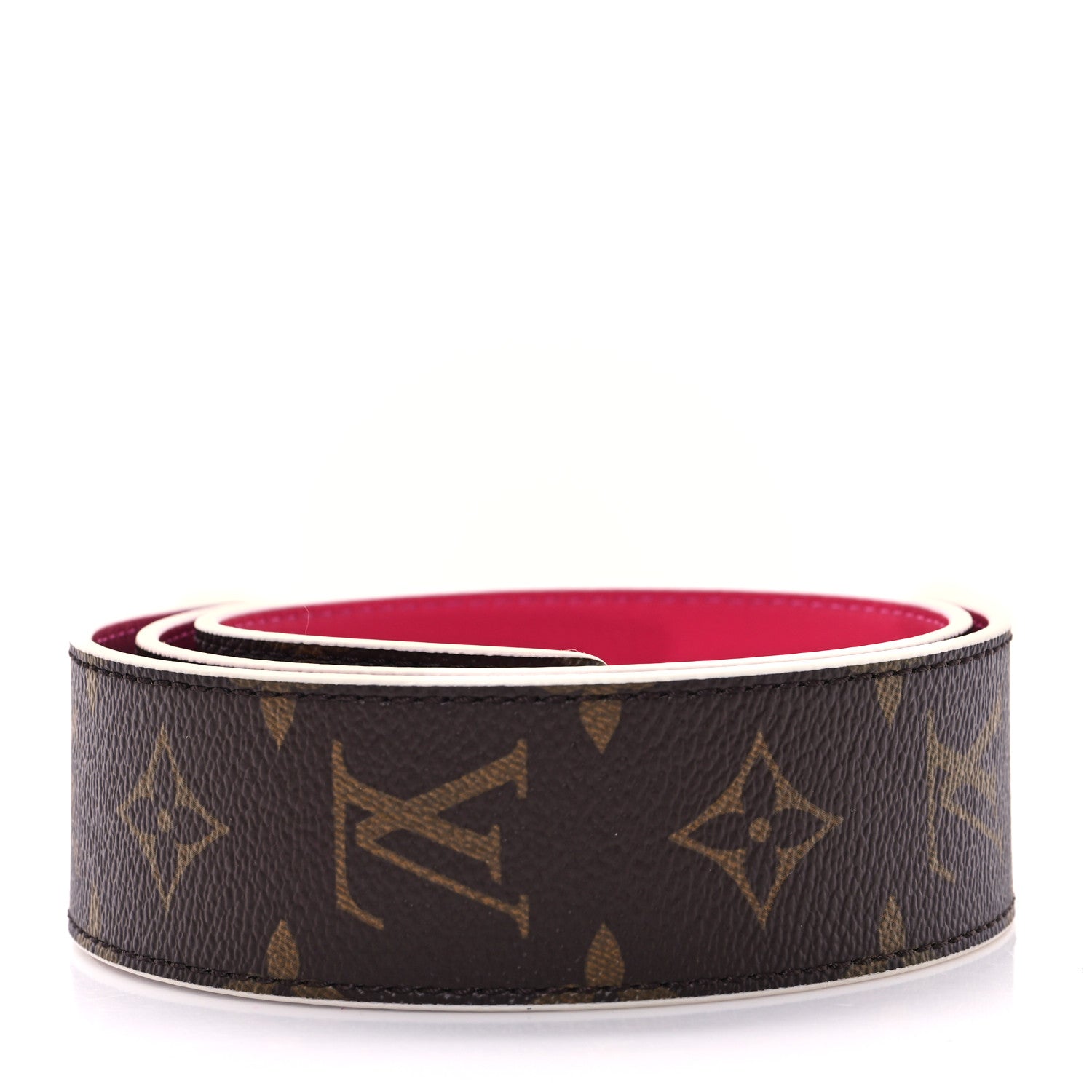 Louis Vuitton Monogram Bandouliere Shoulder Strap Hot Pink 2 of 4