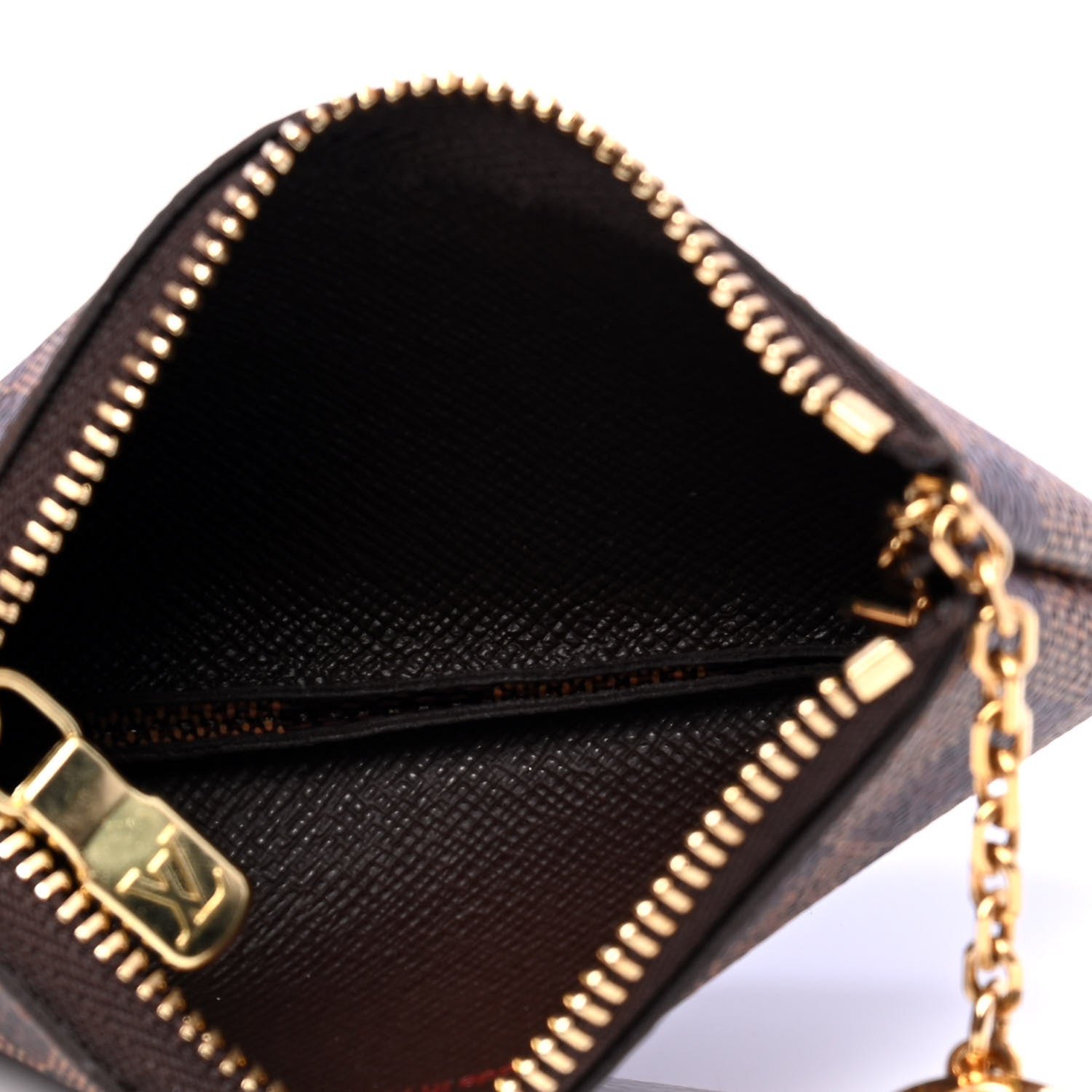 Louis Vuitton Damier Ebene Key Pouch 3 of 4