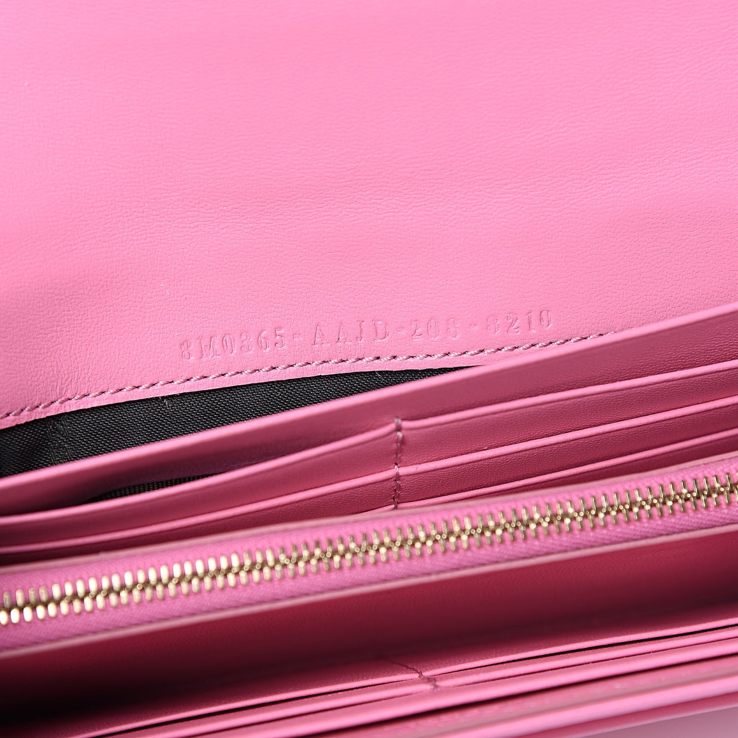 Nappa Matisse FF Embossed Continental Wallet On Chain Lollypop