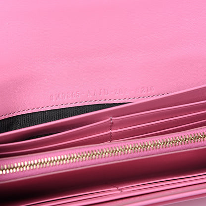 Fendi Nappa Matisse FF Embossed Continental Wallet On Chain Lollypop 7 of 11