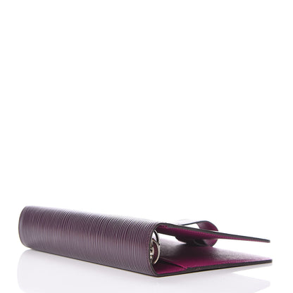 Louis Vuitton Epi Medium Ring Agenda Cover Cassis 4 of 10
