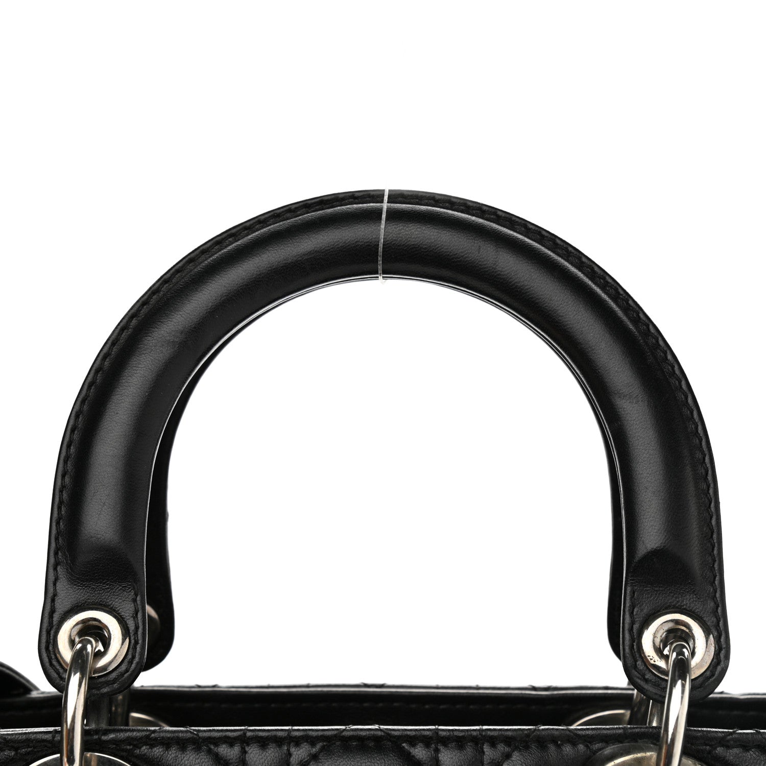 Christian Dior Lambskin Cannage Large Lady Dior Black 11 of 11