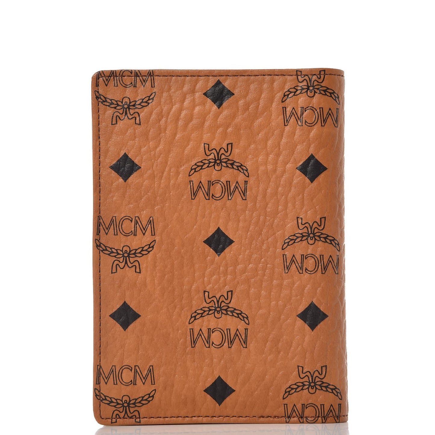 Visetos Heritage Passport Holder Cognac