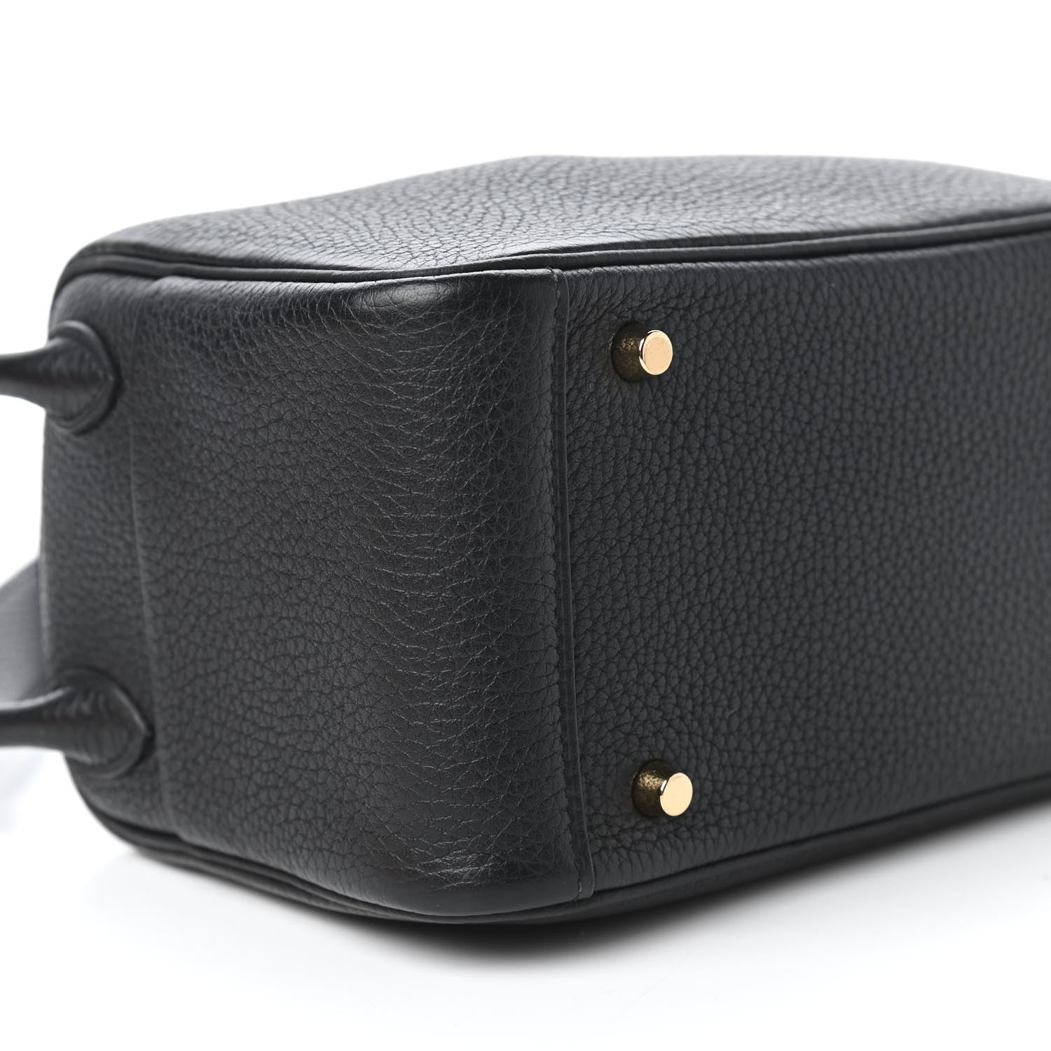 Hermes Taurillon Clemence Mini Lindy 20 Black 5 of 11