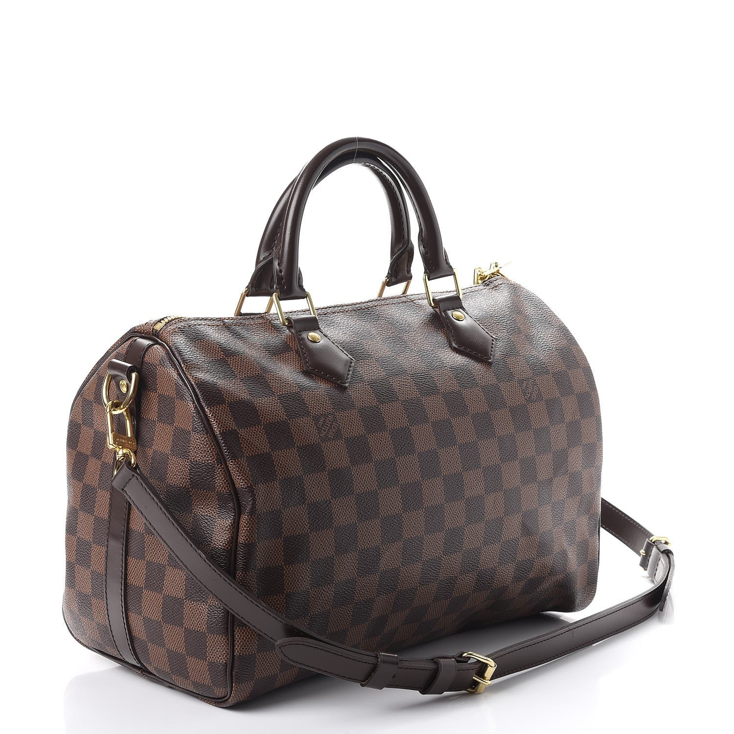 Louis Vuitton Damier Ebene Speedy Bandouliere 30 3 of 14