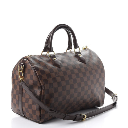 Louis Vuitton Damier Ebene Speedy Bandouliere 30 3 of 14