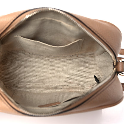 Gucci Pebbled Calfskin Small Soho Disco Bag Camelia 5 of 15